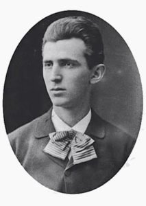 Nikola Tesla in 1879